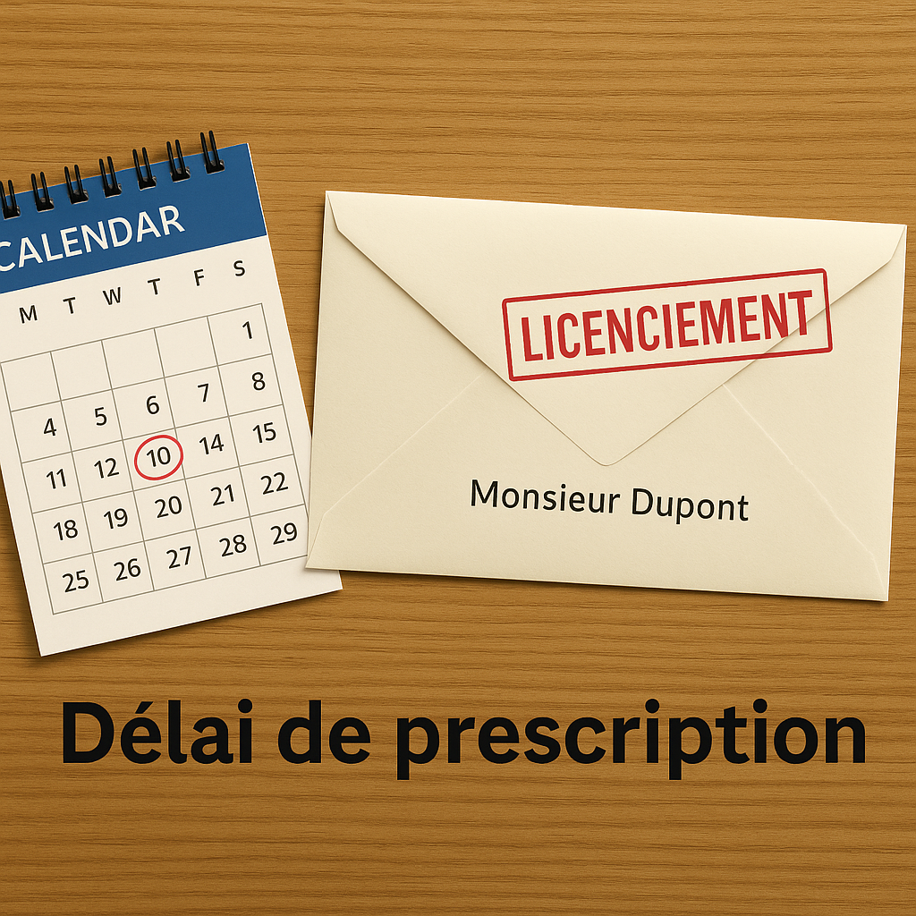 délai de prescription licenciement