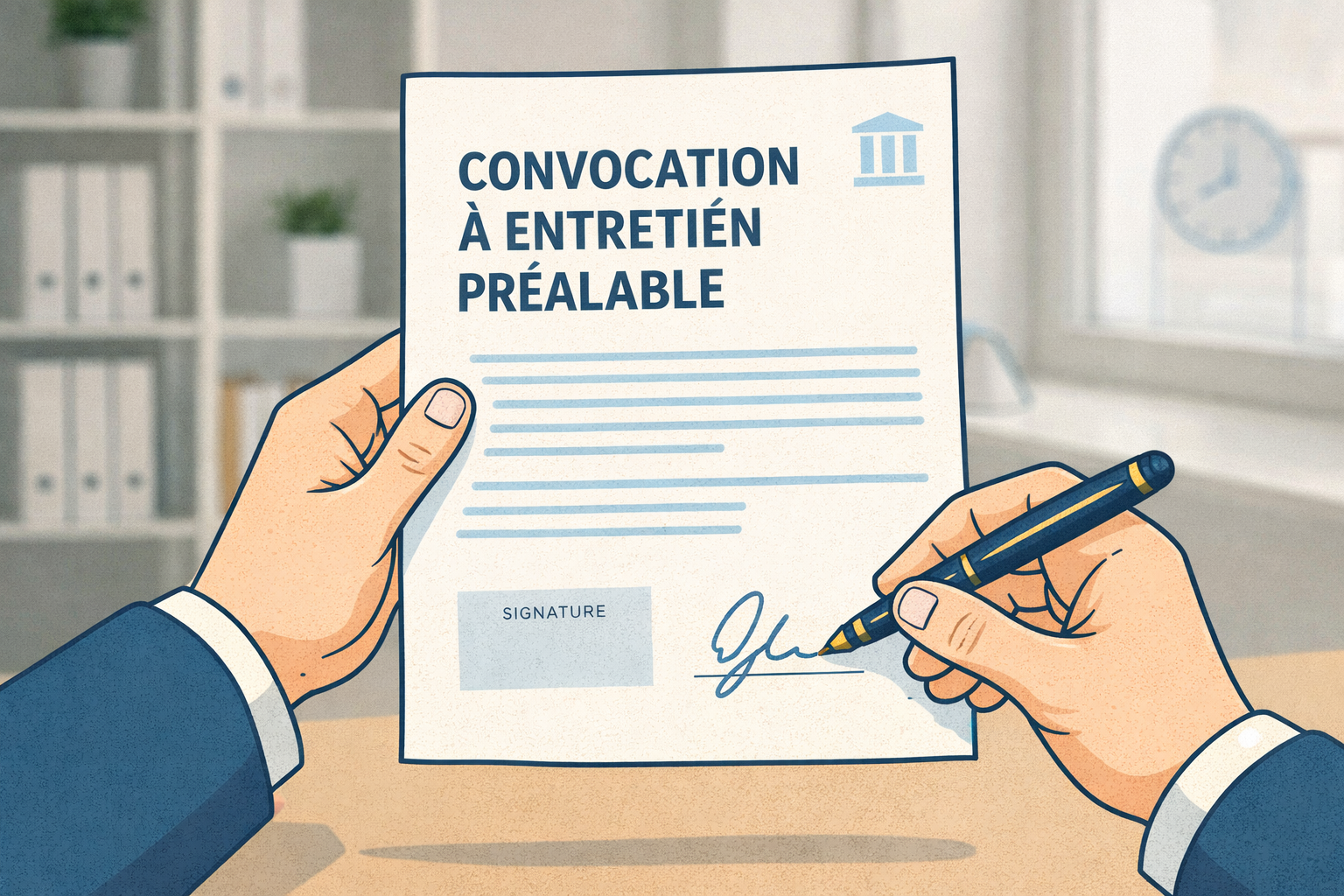 convocation à entretien préalable