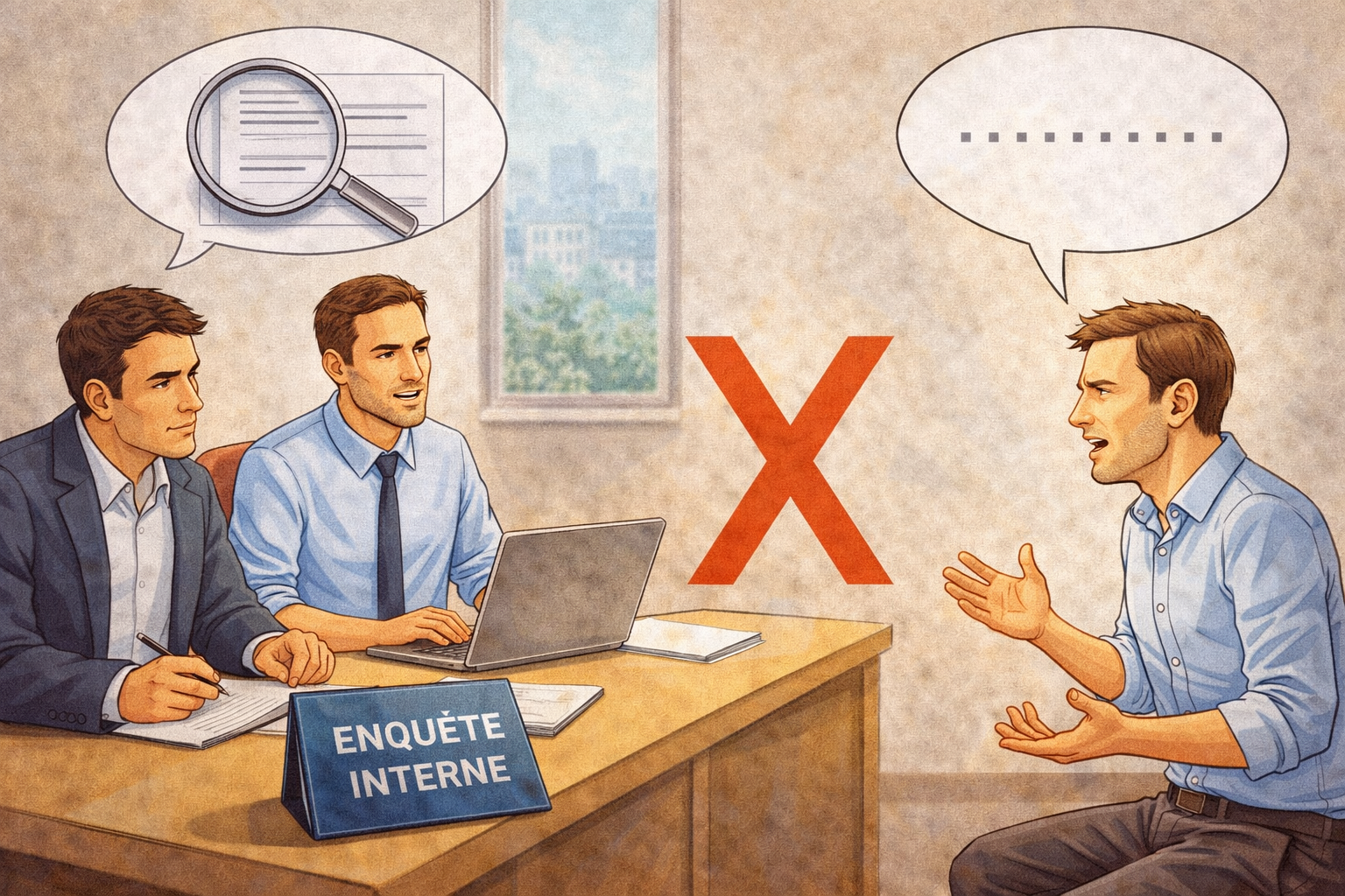 Enquête interne et contradictoire